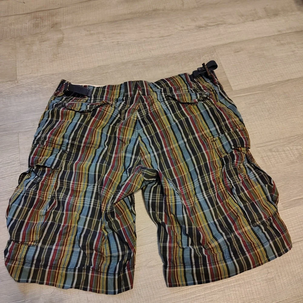 Polo Ralph Lauren Mens Plaid Cargo Shorts 38 Color Military Type C-1 Utility